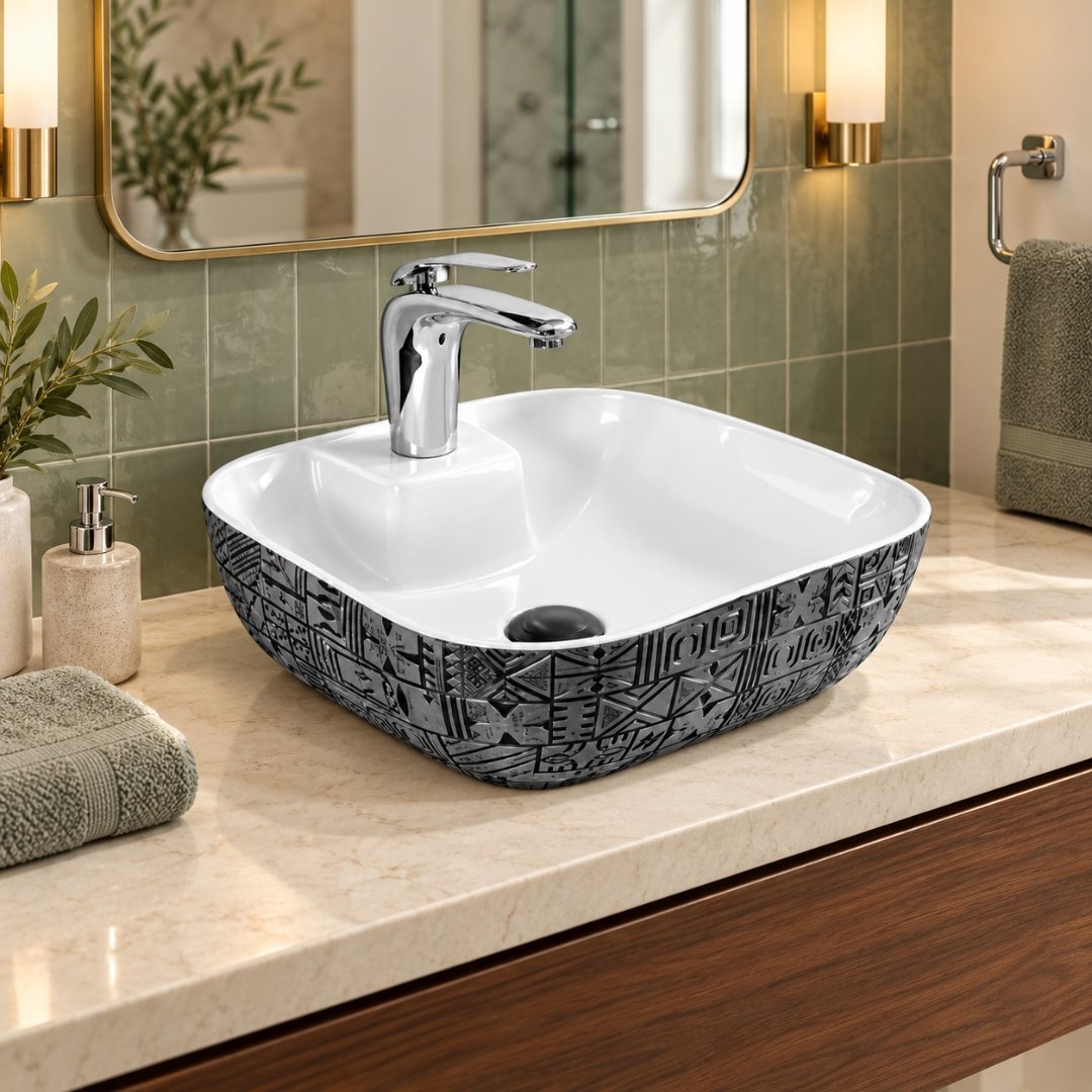 Sonet MAC SQUARE - 002, table top basin